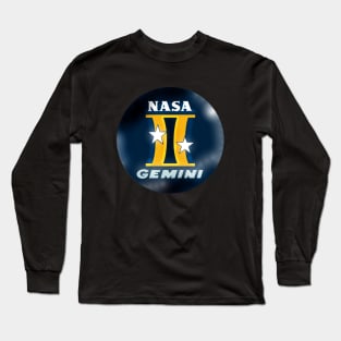 Gemini 2 mission patch artwork Long Sleeve T-Shirt